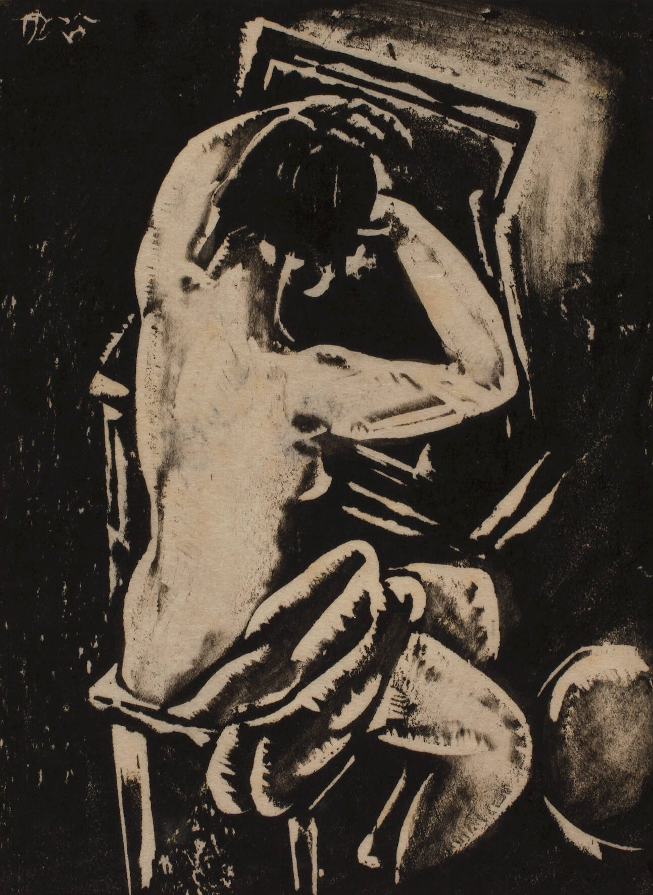 Otto Rudolf Schatz, Am Spiegel