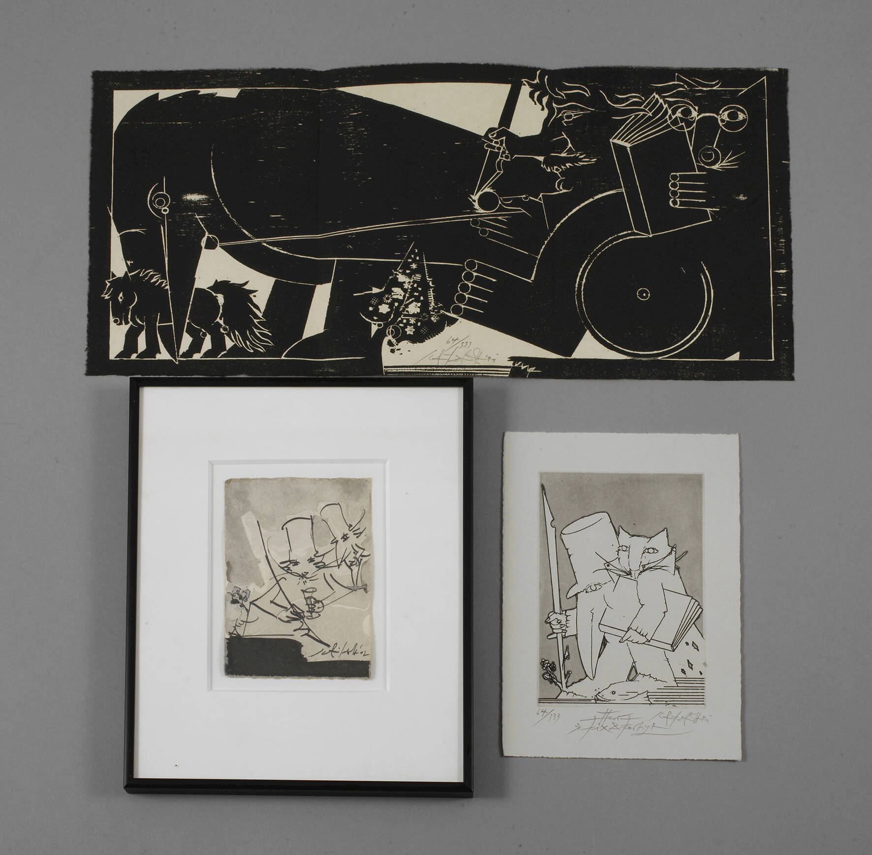 Albert Schindehütte, Drei Arbeiten