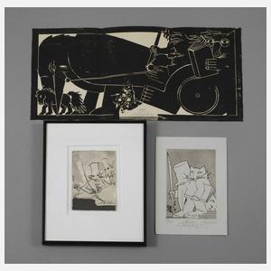 Albert Schindehütte, Drei Arbeiten