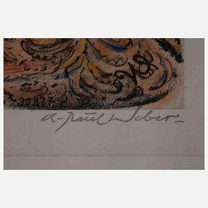 Prof. A. Paul Weber, "Da ging ihm ein Licht auf"