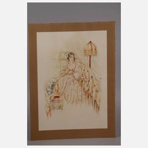 Frauendarstellungen im Interieur