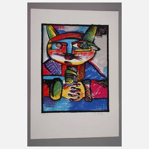 Otmar Alt, Katzenportrait