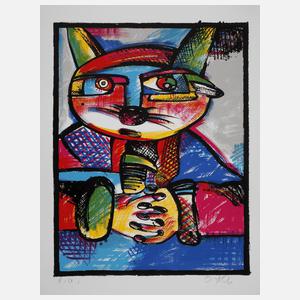 Otmar Alt, Katzenportrait