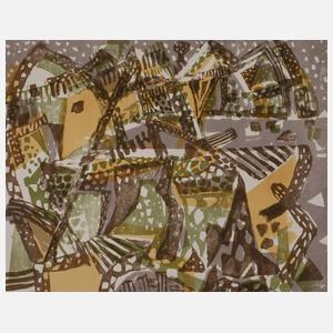 Prof. Eduard Bargheer, Vulkanische Landschaft