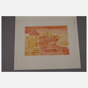 Prof. Eduard Bargheer, Über den Dächern