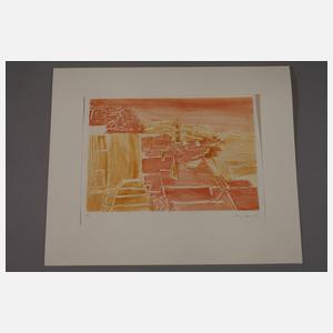 Prof. Eduard Bargheer, Über den Dächern