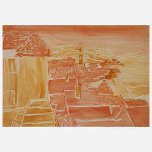 Prof. Eduard Bargheer, Über den Dächern