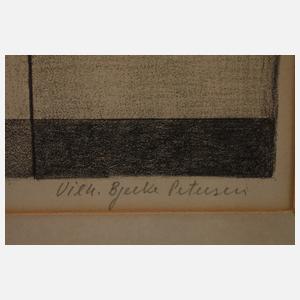 Vilhelm Bjerke-Petersen, Komposition