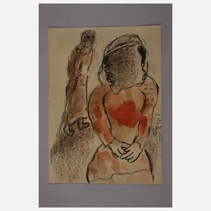 Marc Chagall, ”Thamar, die Schwiegertochter Judas”