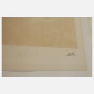 nach Marc Chagall, "Die untergehende Sonne"