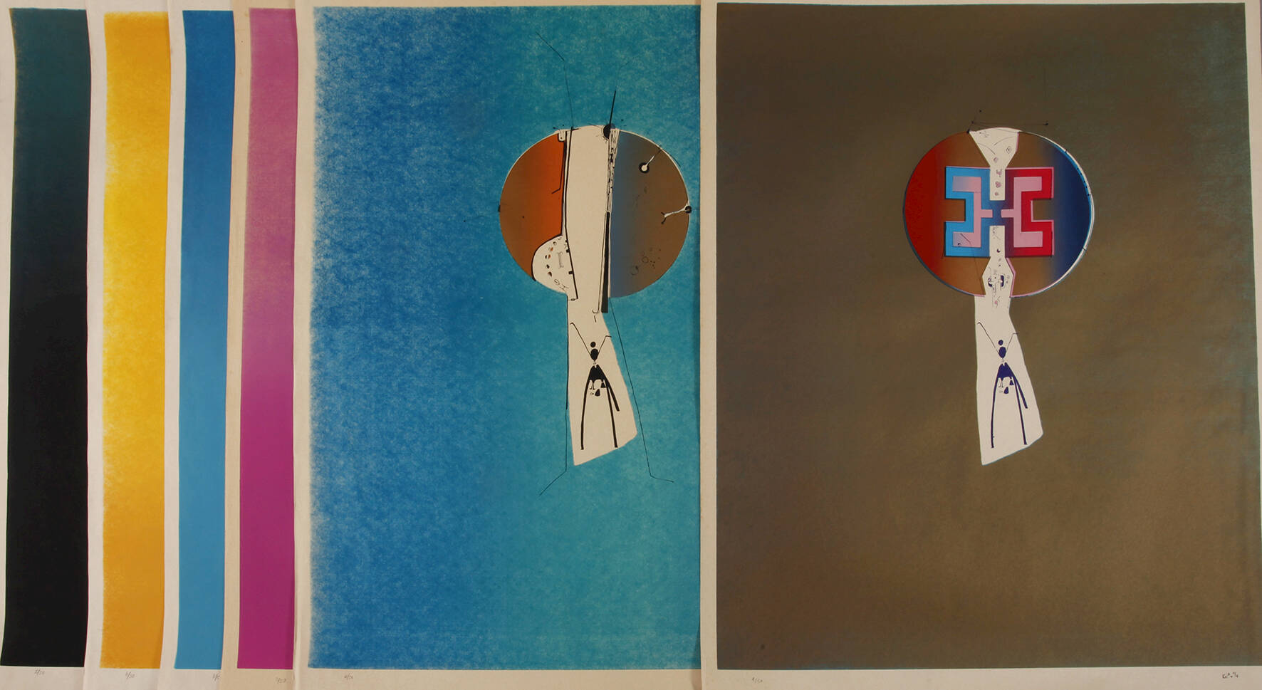 William Lawrence Compton, Graphikserie