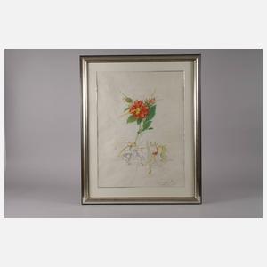 Salvador Dali, attr., "Dahlia Unicornis"