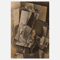 Henri Descamps, Stillleben mit Instrumenten111