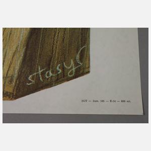 Stasys Eidrigevicius, Zwei Plakate