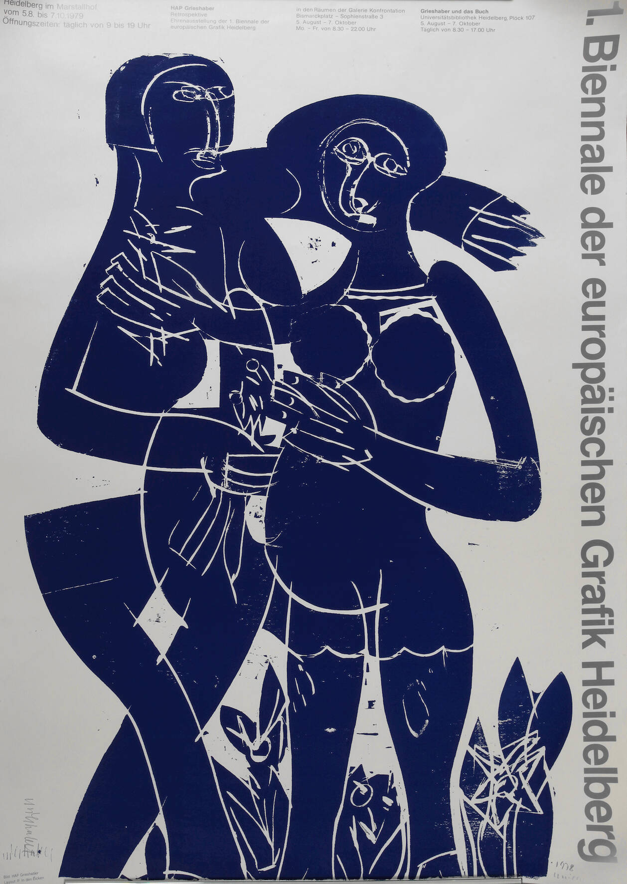 Prof. HAP Grieshaber, Plakat