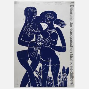 Prof. HAP Grieshaber, Plakat