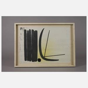 Hans Hartung, Abstrakte Komposition