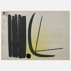 Hans Hartung, Abstrakte Komposition