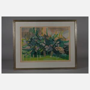 Prof. Camille Hilaire, Sommerlicher Garten