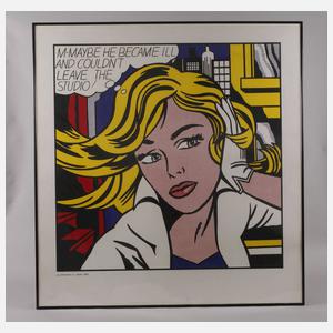 Roy Lichtenstein, "m...maybe"