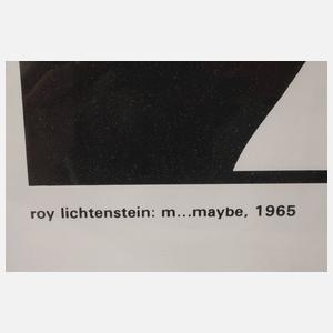 Roy Lichtenstein, "m...maybe"