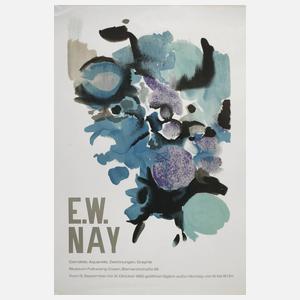 Ernst Wilhelm Nay, Plakat Folkwang Museum Essen