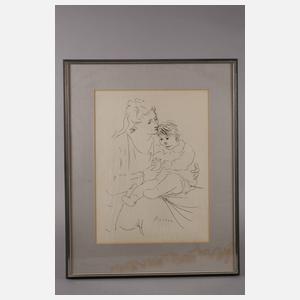 Pablo Picasso, Mutter und Kind