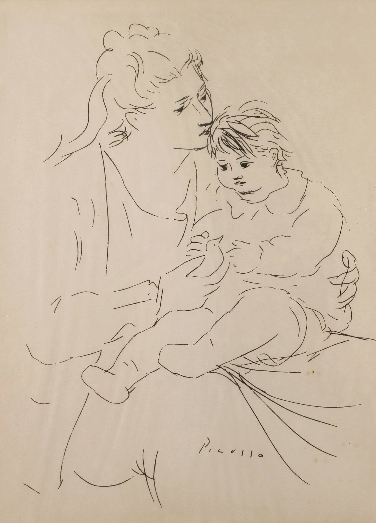 Pablo Picasso, Mutter und Kind