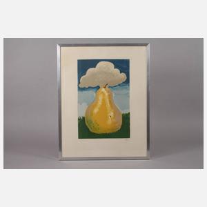 Man Ray, "Pear by Erik Satie"