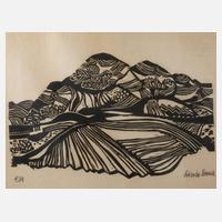 Prof. Ludwig Scharl, Voralpenlandschaft111