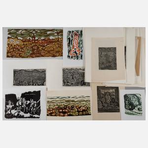 Gottfried Teuber, Graphiksammlung