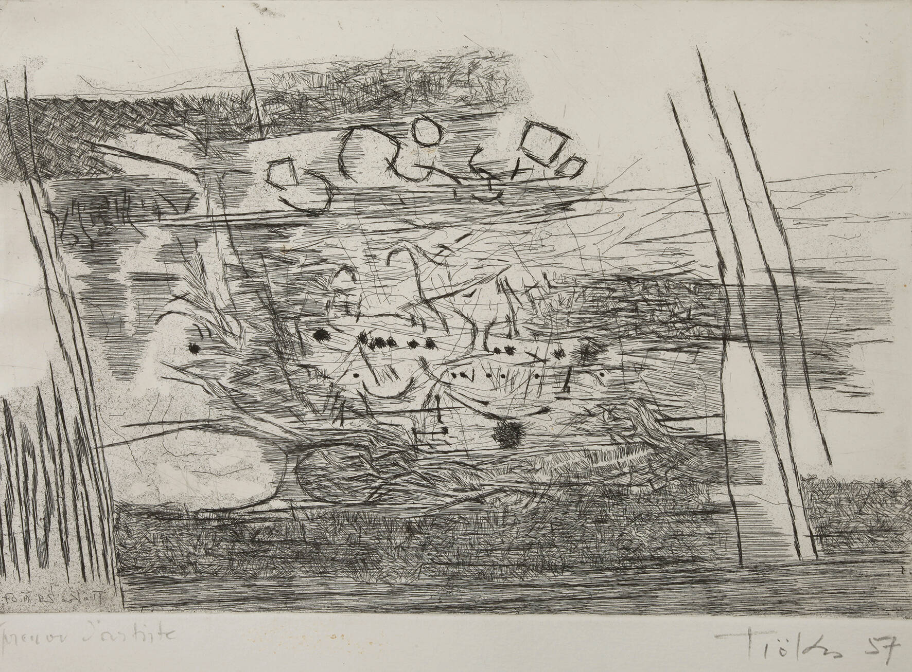 Prof. Heinz Trökes, Ohne Titel