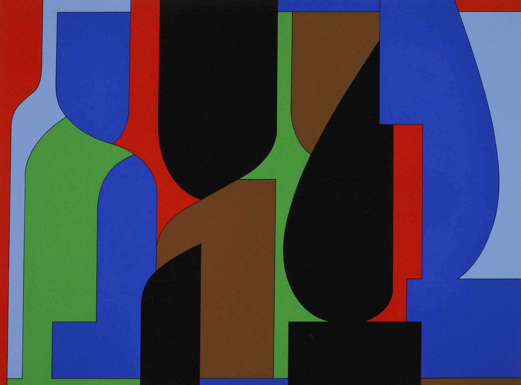 Victor Vasarely, Geometrische Komposition