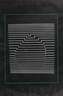 Victor Vasarely, Komposition in schwarz und weiß