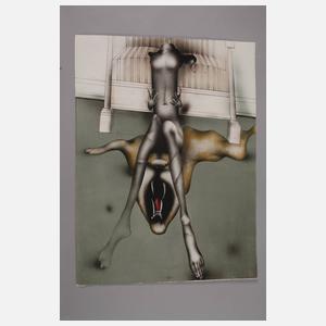 Ptof. Paul Wunderlich, "La Belle et la Bête"