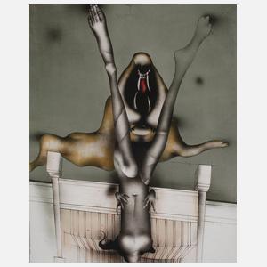 Ptof. Paul Wunderlich, "La Belle et la Bête"