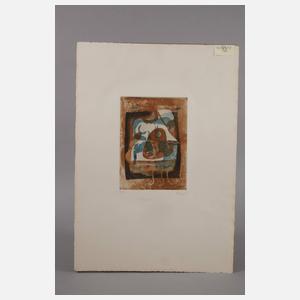 Graphikfolge mit fünf Farbradierungen