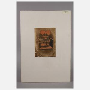 Graphikfolge mit fünf Farbradierungen