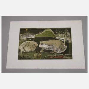 Umfangreiche Graphiksammlung