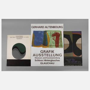 Konvolut Plakate Altenbourg, Wolff und Dennhardt