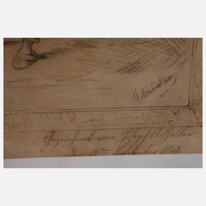 Joseph Achhalter, Zwei Pferdedarstellungen