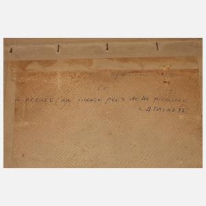 Grothe, Paar Aquarelle Kolonialzeit