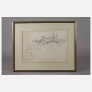 Philipp Heinel, Ansicht Burg Rabenstein