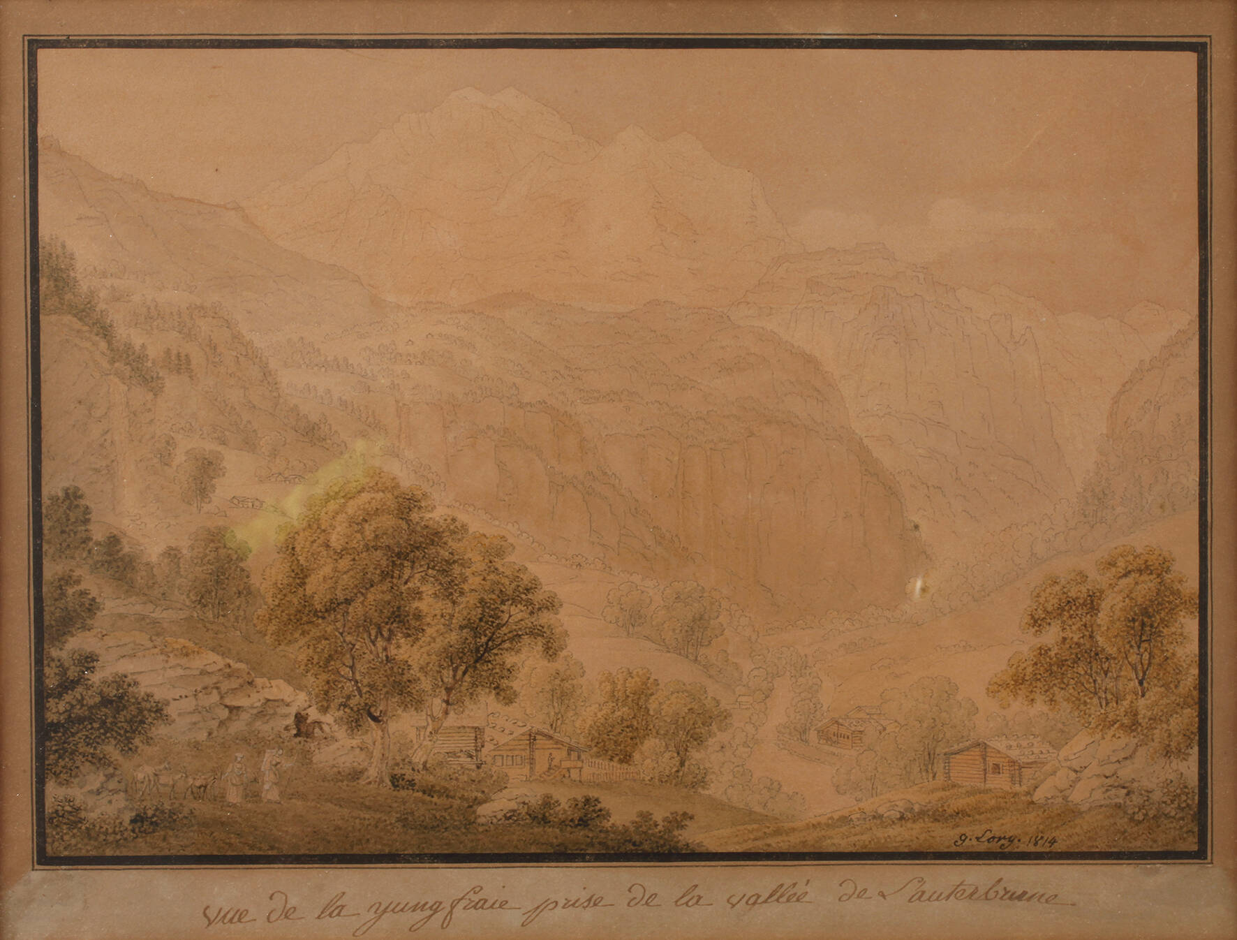 Gabriel Lory der Ältere, Im Lauterbrunnental