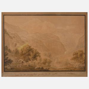 Gabriel Lory der Ältere, Im Lauterbrunnental