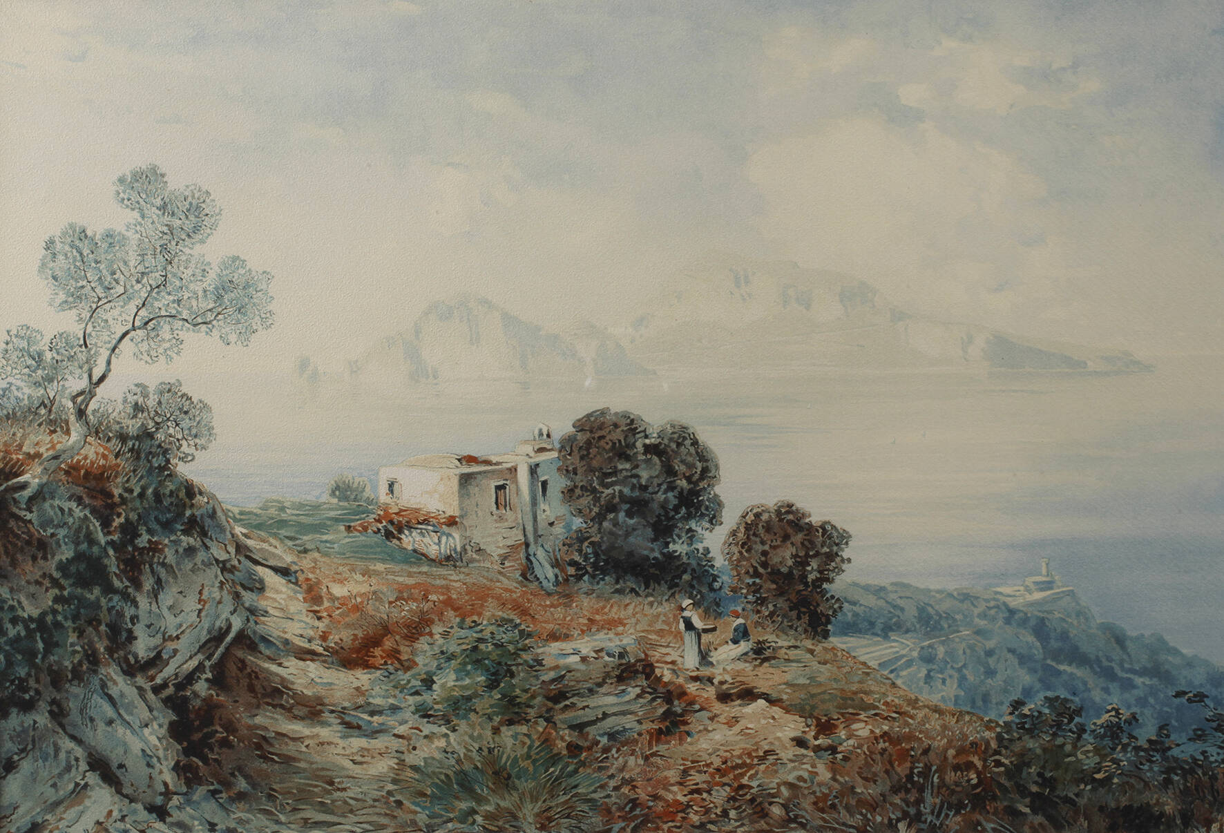 Ascan Lutteroth, Am Mittelmeer