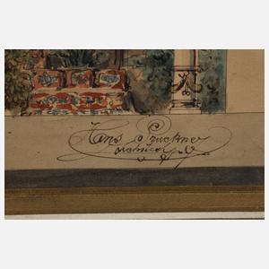 Hans Pruckner, Entwurfszeichnung