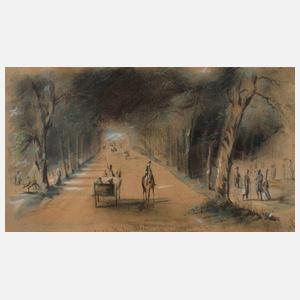 Wilhelm Trost, Lichtentaler Allee in Baden-Baden