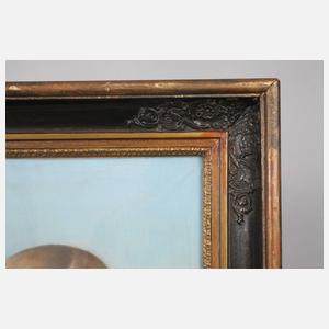 Biedermeier-Jungenpärchen mit Armbrust