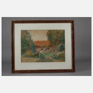 Emil Werner Baule, Sommerlicher Garten